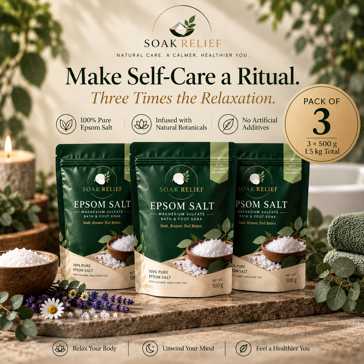 Soak Relief Epsom Salt